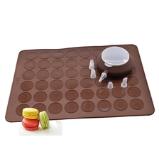 Chine Amazon Bricolage Boulangerie Pâtisserie Outils Silicone Macaron Baking Mat fabricant