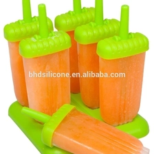 China Misturadores de metralhadora de popa de popa de silicone, Hot Popsicle com suporte fabricante