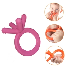 중국 BHD BPA Free Custom Silicone Teething Toys Baby Teether 제조업체