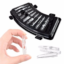중국 Bar Bullet Shaped 플라스틱 아이스 큐브 트레이, AK-47 Bullet Ice Mold BPA 무료 제조업체
