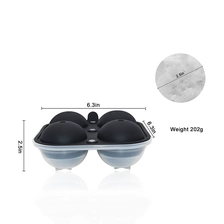 Китай Benhaida Large Sphere Ice Tray Mold Whiskey Big Ice Maker 2.5 Inch Ice Ball for Cocktail производителя