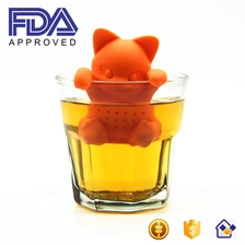 China Katzen Tee Infuser Geschenk-Set für Loose Leaf Tee süß Teesieb für Paare Geschenk-Set 2 Set Hersteller