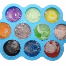 China China Suporte de armazenamento de alimentos de silicone, Suplemento de silicone reusável, Bandeja de congelação de alimentos para animais, Recipiente de armazenamento de alimentos para silicone FDA fabricante