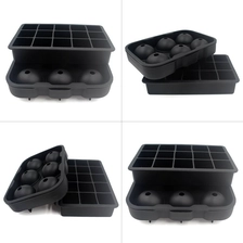China China Großhandel Silikon Eis Würfel Tray Mold Lieferant, Flexible Silikon Eis Ball Mold Maker Hersteller Hersteller