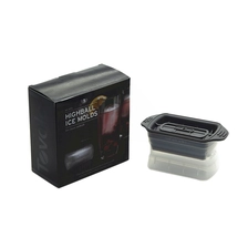 China Fabrik direkt lebensmittelqualität Getränke Eiswürfel Form, Liquor Ice Mold, Jumbo Eiswürfelform Hersteller