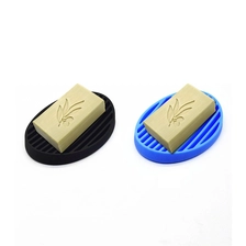 China Preço de fábrica FDA Silicone non slip Jarra de sabão, Soap Holder Wholesale fabricante