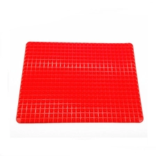 Çin Gıda Sınıfı Piramit Pan Nonstick Silikon Pişirme Mat Yemek Paketi üretici firma
