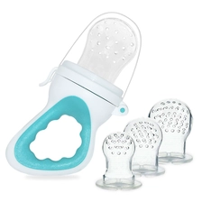 Çin Food Grade Safe Infant Training Massaging Toy Teether Baby Fresh Food Feeder BPA Free Silicone Fruit Pacifier Baby Fruit Feeder üretici firma