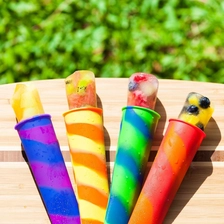 Chine Moule multi-couleurs en silicone, ensemble de 6 moules à glace en silicone avec couvercle fabricant