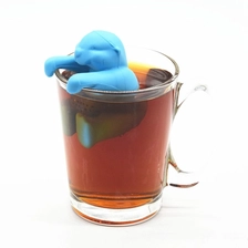 China Otter Tee Infuser Lieferant 100% Lebensmittelqualität Silikon Otter Loose Leaf Tee-Ei Fabrik Hersteller