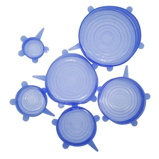Chine Ensemble de 6 coussinets universels en silicone pour contenants en silicone pour conteneurs fabricant