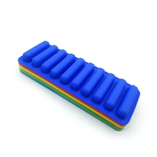 China Wasserflasche Ice Stick Flexible Silikon Eiswürfelbehälter, Antihaft-Silikon-Backform Hersteller