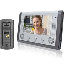 porcelana 4 hilos Tipo Villa sistema de teléfono video de la puerta 7inch Desbloqueo Monitoreo Intercom PY-V801ME11 fabricante