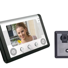 porcelana 7 pulgadas de remolque de vídeo en color de intercomunicación timbre hasta seis combinaciones de dos PY-V801MA11 fabricante
