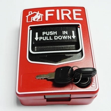 porcelana Punto de llamada convencional vidrio salto manual de alarma de incendios PY-SB116 fabricante