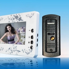 porcelana Metal del agujero de alfiler cámara 7 "TFT en color de vídeo portero automático Intercom Building System PY-V7E-M fabricante