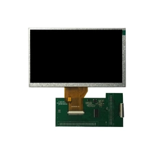 porcelana 7 pulgadas 800 * 480 40pins TFL TFT LCD Pantalla LCD de 7 pulgadas LVDS RGB Módulo LCD de 40 pines para la placa LCD de 7 pulgadas (KWH070KQ38-B02) fabricante