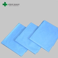 Cina Cina miglior fornitore per monouso lenzuolo igienico piazza, lenzuolo blu con stile piatto, sms lenzuolo appartamento in ospedale produttore