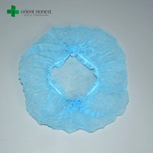 Chine Chine fabricant médecins chirurgicaux casquettes, bonnets chirurgicaux cheveux bouffants, doubles casquettes chirurgicales élastiques jetables fabricant