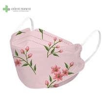 الصين Customized Different Colors Disposable Fish Type KF94 Face mask الصانع