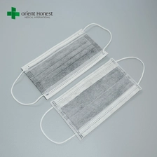 China Hohe Filteraktivkohle Gesichtsmaske, Kohlefiltergesichtsmaske, Carbon-Maske mit earloop Hersteller