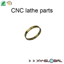 porcelana SUS304 CNC Torno anillo con el oro plateado fabricante