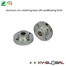 Cina Fabbrica di parti di precisione cnc, base di lavorazione CNC in alluminio con finitura in sabbiatura produttore