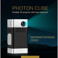 China 2017 Hottest 1080p Smart Mini projector LED DLP Mobile office shool video projector FHPC01 manufacturer