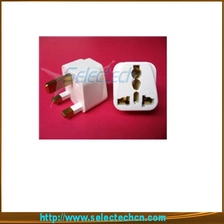 China New Universal 3 pinos UK plug adaptador SE-UA7 fabricante