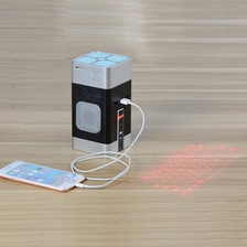 China Portable 3D Multimedia HD 1080p video LED DLP projector Android smartphone mini projector Home Theater with laser keyboard manufacturer