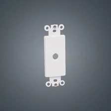 China Única porta 120 tipo Hexágono ABS Plástico embutido placa de placa de parede para Áudio-Vídeo multimídia fabricante