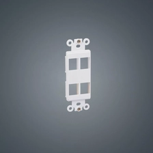 China As peças das telecomunicações datilografam a placa keystone do porto da placa dianteira do tipo Rj45 de 120 fabricante