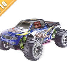China 1/10 Scale gás alimentado 4WD monster truck TPGT-1081 fabricante