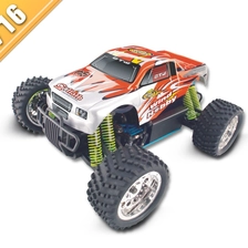 Çin 1/16 Ölçekli RC Gas Powered 4WD Monster Truck TPGT-1651 üretici firma