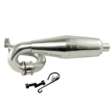 China 1/5 Scale Aluminum Polished Exhaust Pipe 054700 manufacturer