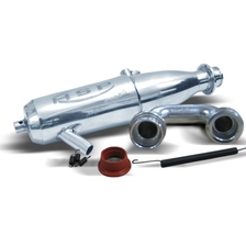 China 1/8 Scale Aluminum Polished Exhaust Pipe 81084 manufacturer