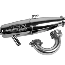 China 1/8 Scale Aluminum Polished Exhaust Pipe 89200 manufacturer