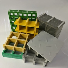 China China Antibeleg-GFK-Fiberglas Rreinforced zusammengesetzte Maschen-Gitter-Platten Hersteller