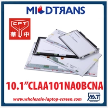China 10.1 "notebook backlight CPT WLED display LED CLAA101NA0BCNA 1024 × 576 cd / m2 C / R fabricante