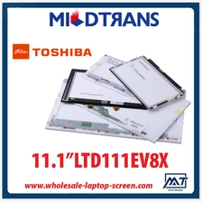 الصين 11.1 "أجهزة الكمبيوتر المحمولة الخلفية TOSHIBA WLED شاشة LED LTD111EV8X 1366 × 768 CD / M2 370 C / R 500: 1 الصانع