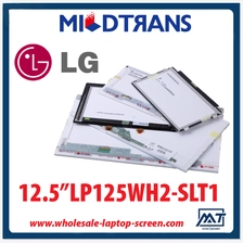 porcelana 12.5 "LG Display WLED ordenador portátil retroiluminación LED de pantalla LP125WH2-SLT1 1366 × 768 cd / m2 300 C / R 500: 1 fabricante