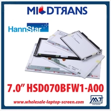 중국 7.0 "한스타없이 백라이트 노트북 PC OPEN CELL HSD070BFW1-A00 1024 × 600 CD / m2 0 C / R 800 : 1 제조업체