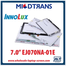 porcelana 7.0 "Innolux WLED notebook pc retroiluminación LED de pantalla EJ070NA-01E 1024 × 600 cd / m2 250 C / R 700: 1 fabricante