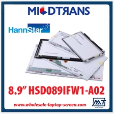 porcelana 8.9 "ordenadores portátiles de retroiluminación WLED HannStar pantalla LED HSD089IFW1-A02 1024 × 600 cd / m2 180 C / R 500: 1 fabricante
