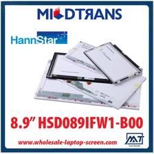 porcelana 8.9 "portátil retroiluminación WLED HannStar pantalla LED HSD089IFW1-B00 1024 × 600 cd / m2 220 C / R 500: 1 fabricante