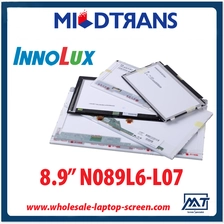 中国 8.9“群创WLED背光的笔记本电脑TFT LCD N089L6-L07 1024×600 cd / m2 180 C / R 400：1 制造商