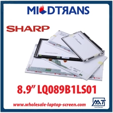 Çin 8.9 "SHARP CCFL arka dizüstü TFT LCD LQ089B1LS01 1280 600 × üretici firma