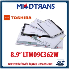 중국 8.9 "TOSHIBA CCFL 백라이트 노트북 LCD 디스플레이 LTM09C362W 1024 × 600 CD / m2 (130) C / R 100 : 1 제조업체