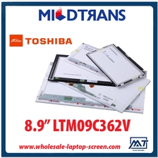 الصين 8.9 "دفتر الإضاءة الخلفية CCFL TOSHIBA شاشة الكمبيوتر الشخصي LCD LTM09C362V 1024 × 600 CD / M2 220C / R 100: 1 الصانع