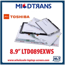 중국 1 : 8.9 "TOSHIBA WLED 백라이트 노트북 컴퓨터는 1280 × 768 CD / m2 225 C / R (140)를 표시 LTD089EXWS를 LED 제조업체